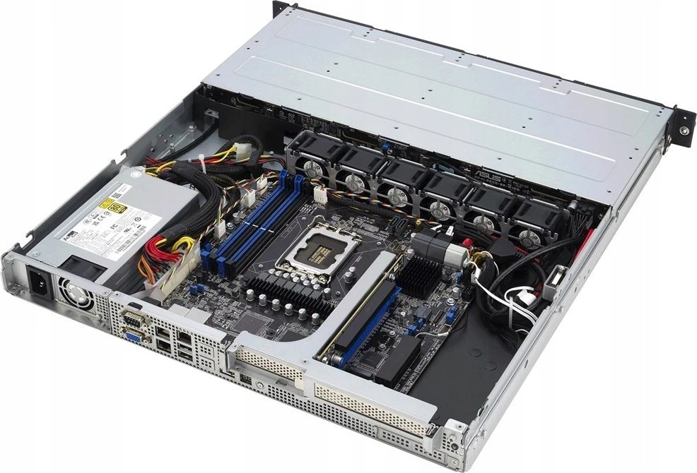 Serverių Korpusas - ASUS RS300-E12-PS4 Xeon E-2400, 128GB RAM, 350W Pilkas