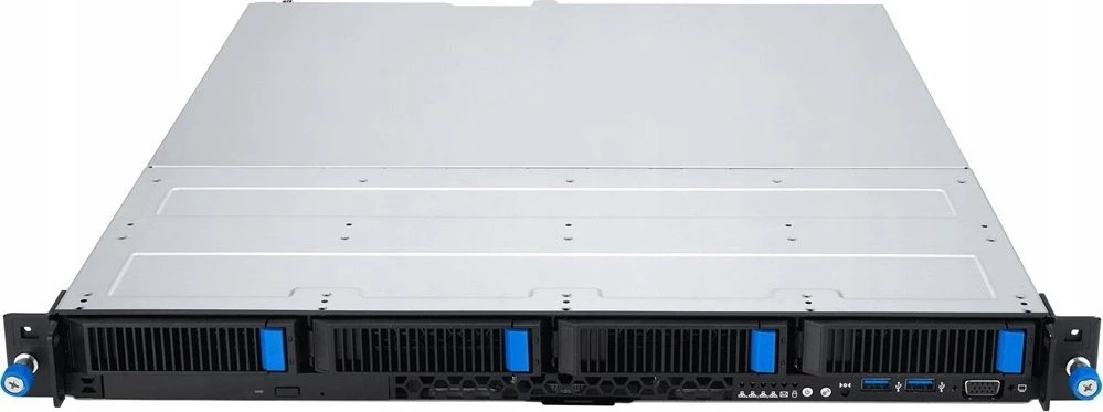 Serverių Korpusas - ASUS RS300-E12-PS4 Xeon E-2400, 128GB RAM, 350W Pilkas