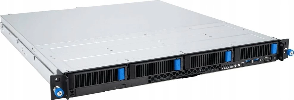 Serverių Korpusas - ASUS RS300-E12-PS4 Xeon E-2400, 128GB RAM, 350W Pilkas