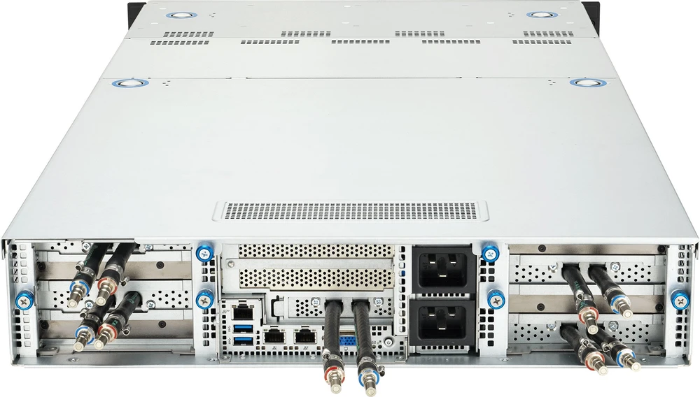 ASUS ESC4000A-E12-SKU1/2600W(1+1) Socket SP5 Rack (2U) Sidabrinis