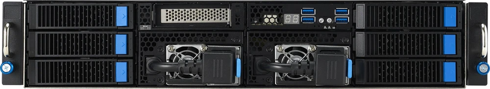 ASUS ESC4000A-E12-SKU1/2600W(1+1) Socket SP5 Rack (2U) Sidabrinis