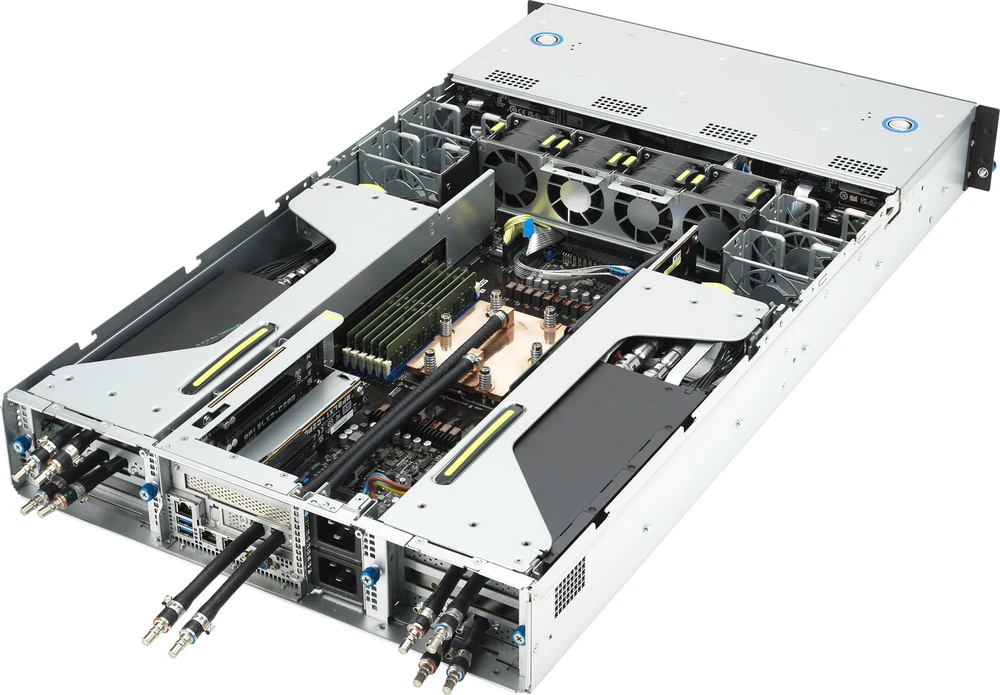 ASUS ESC4000A-E12-SKU1/2600W(1+1) Socket SP5 Rack (2U) Sidabrinis