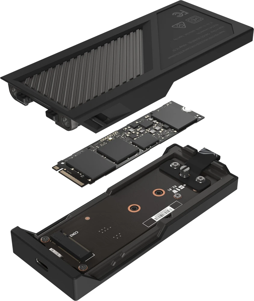 ASUS ROG STRIX AIOLOS/BLK/G/AS kietojo disko korpusas