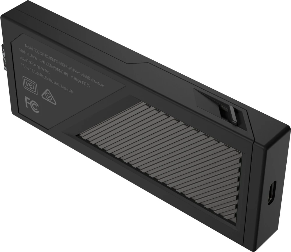 ASUS ROG STRIX AIOLOS/BLK/G/AS kietojo disko korpusas