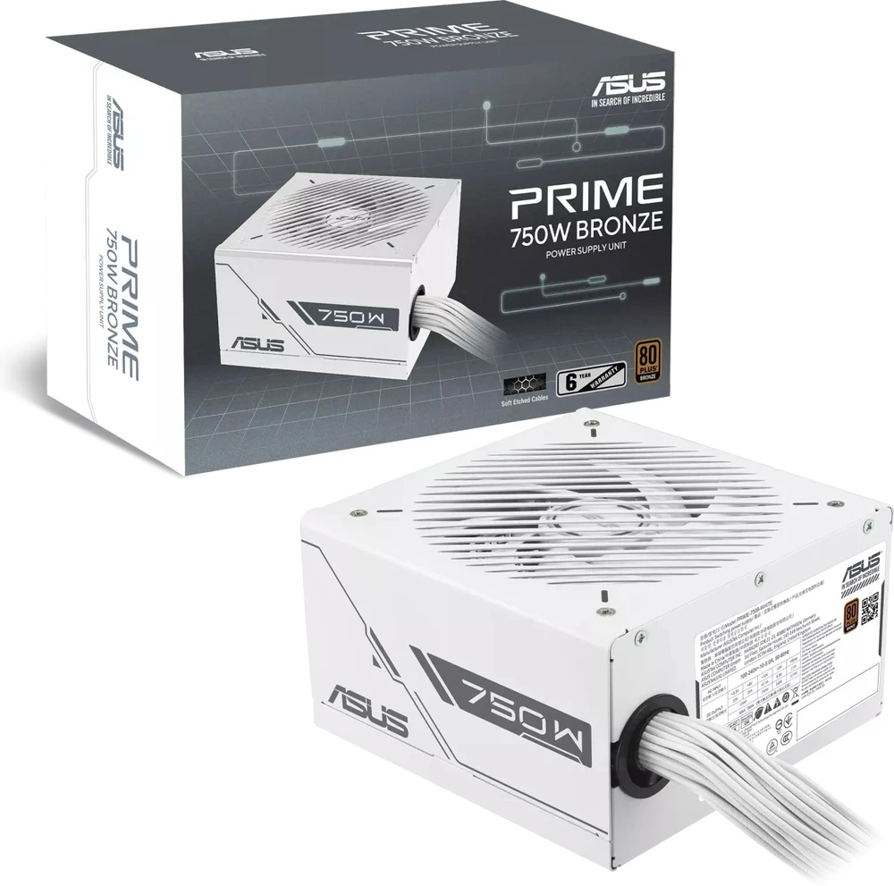 ASUS Prime 750B Bronze Baltas