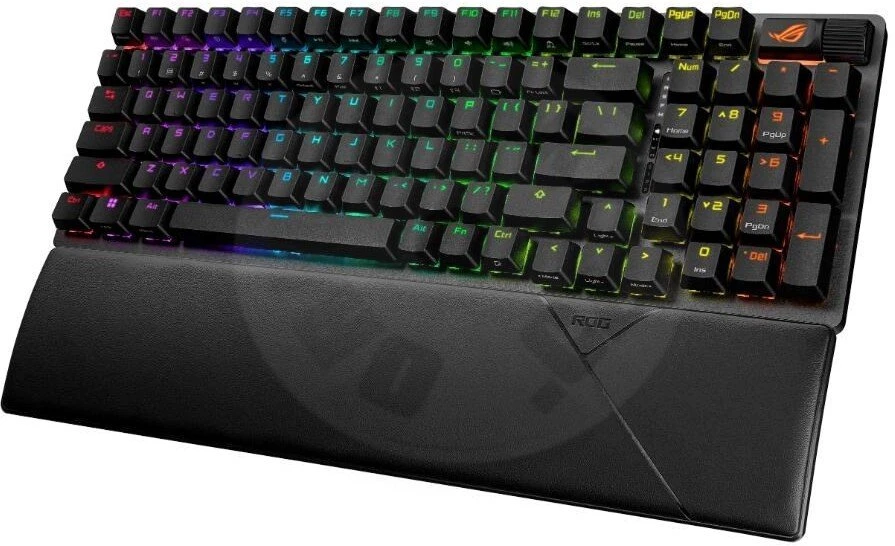 Asus klaviatūra ASUS klaviatūra ROG STRIX SCOPE II X mechaninė laidinė ROG NX Snow V2 Čekija ir Slovakija