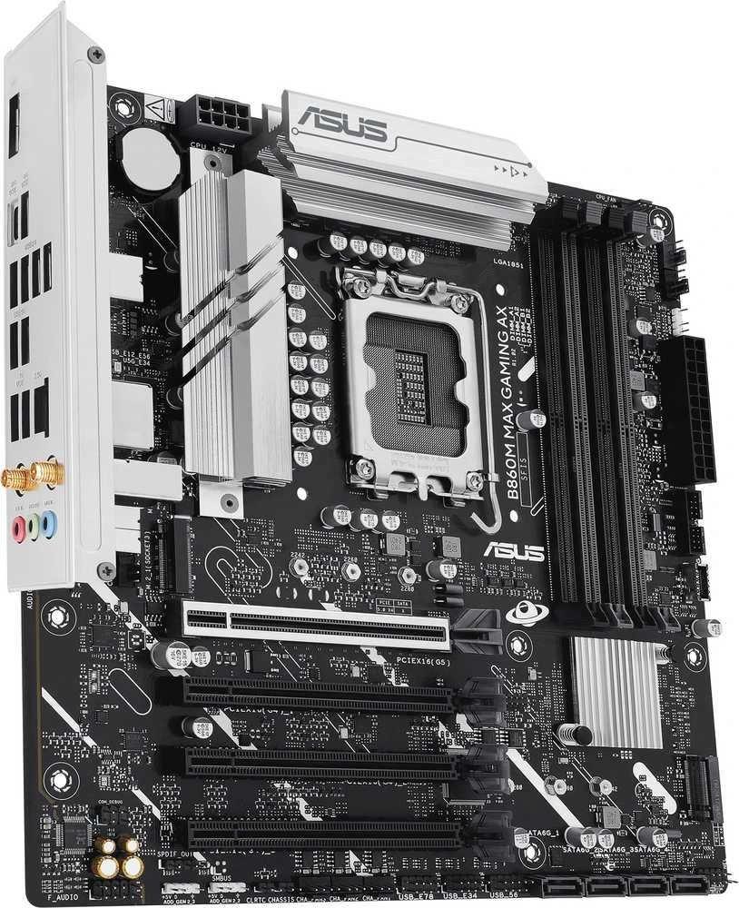 Pagrindinė plokštė ASUS B860M MAX GAMING AX