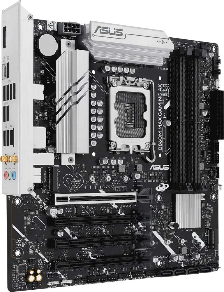 Pagrindinė plokštė ASUS B860M MAX GAMING AX