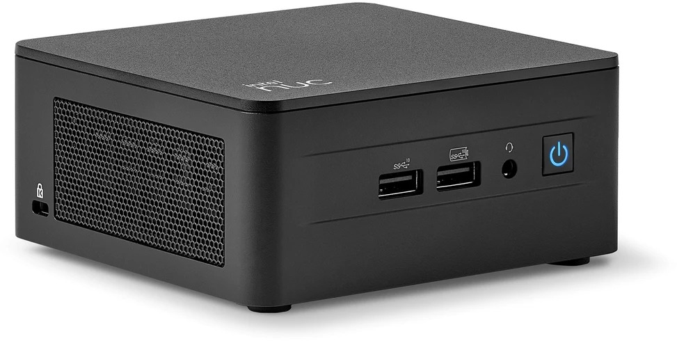 Kompiuteris ASUS NUC 13 PRO RNUC13ANHI700003I (RPL-P 28W (i7-1360P), be RAM, be atminties, integruotas VGA, be OS, JK laidas, rinkinys)