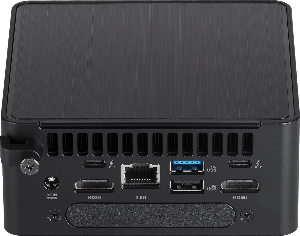 ASUS RNUC14RVHV700000I „Barebone“ „Intel Core Ultra 7 165H Tall Kit“ L6 komplektas, su laidu