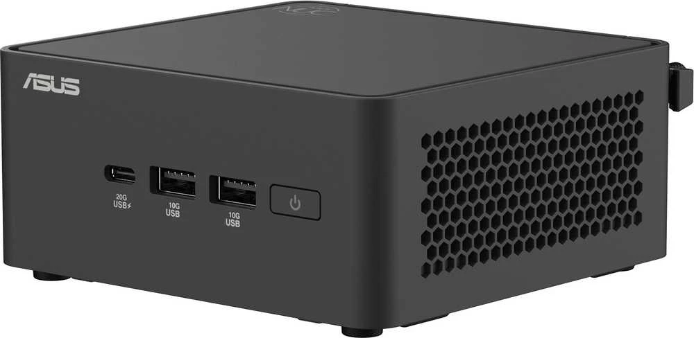 ASUS NUC 15 PRO / RNUC15CRHU700002 / Ultra 7 255H 28W / Intel Arc grafika / be RAM / be saugyklos / Intel Wi-Fi 7 BE201 / USB Total - 7 / 4 USB Type-A / 3 USB Type-C (1x USB3.2 + 2x TB4) / 2x HDMI 2.1 / Palaiko ekranus - 4x 4K / be OS / ES laidas / rinkinys (L6) / aukštas / EAN: 4711387950005