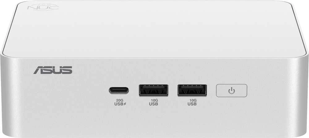 ASUS NUC 15pro+ / RNUC15CRSU500002 / Intel Ultra 5 225H / Intel Arc grafika / nėra atminties / nėra RAM / Intel Wi-Fi 7 BE201 / nėra OS / ES laidas / rinkinys (L6) / EAN: 4711387950234