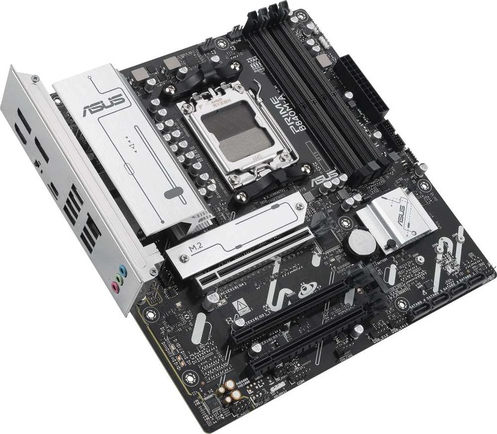 Pagrindinė plokštė ASUS PRIME B840M-A-CSM AMD B840 Lizdas AM5 mikro ATX