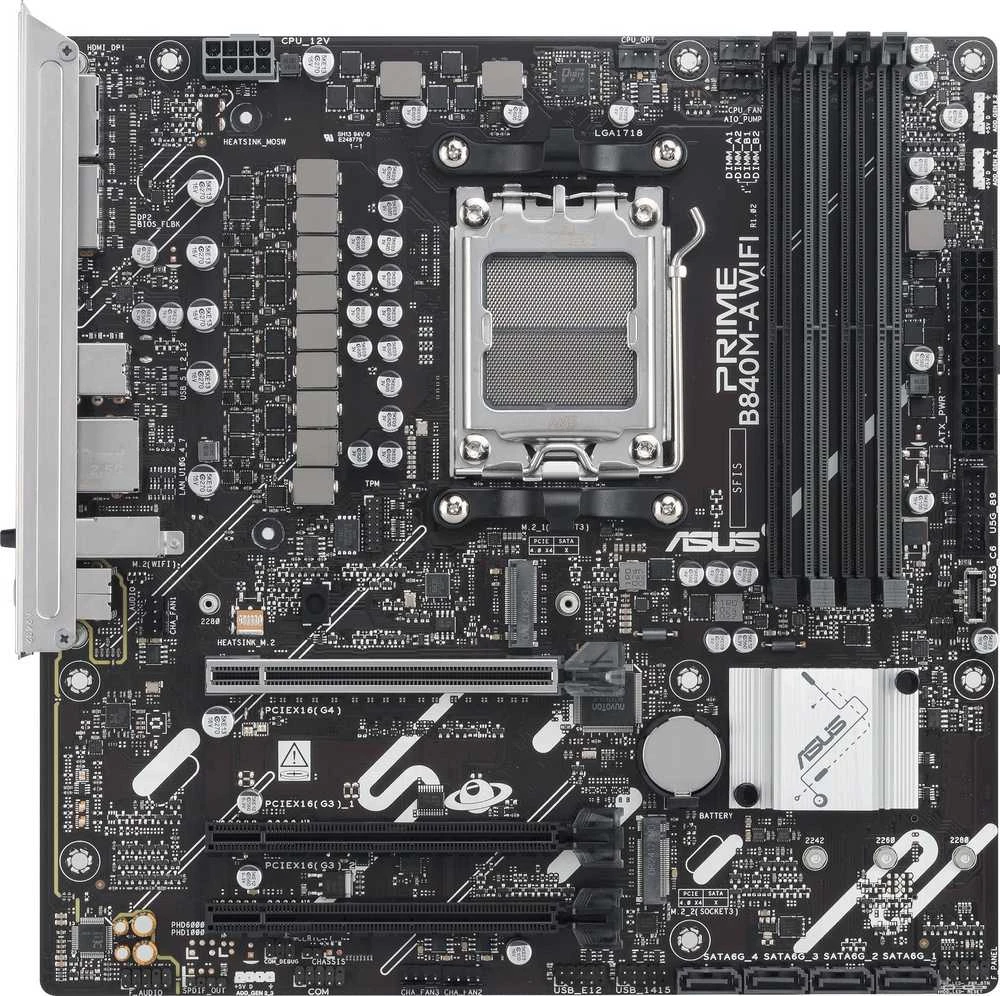 Pagrindinė plokštė ASUS PRIME B840M-A WIFI