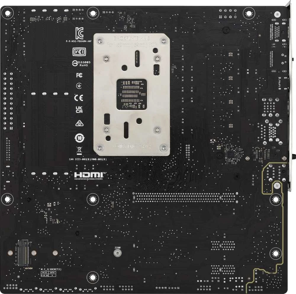 Pagrindinė plokštė ASUS PRIME B840M-A WIFI
