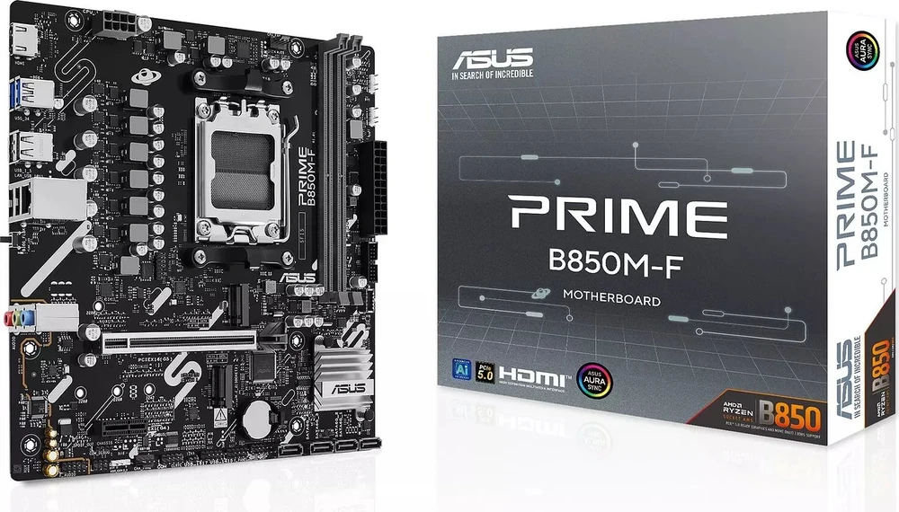 Pagrindinė plokštė ASUS PRIME B850M-F (AM5) (D)