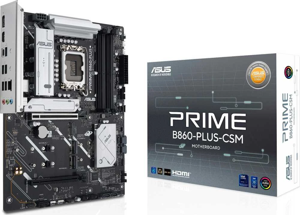Pagrindinė plokštė ASUS PRIME B860-PLUS-CSM