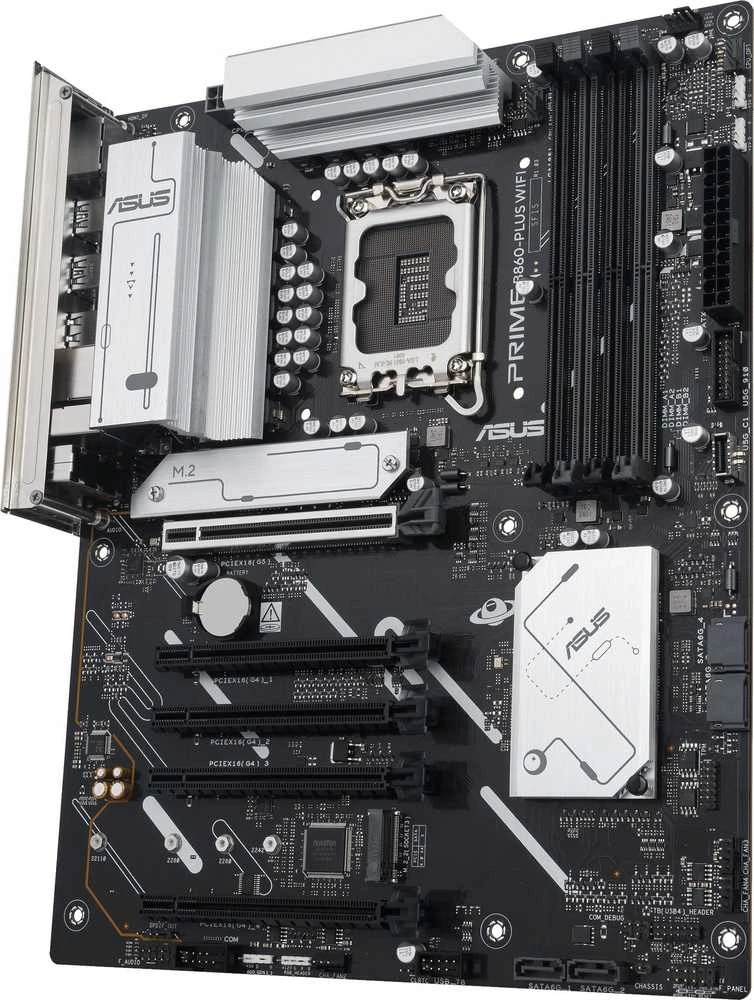 Pagrindinė plokštė ASUS PRIME B860-PLUS WIFI Intel B860 LGA 1851 (V1 lizdas) ATX