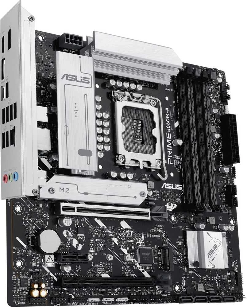 Pagrindinė plokštė ASUS PRIME B860M-A-CSM Intel B860 LGA 1851 (Socket V1) micro ATX