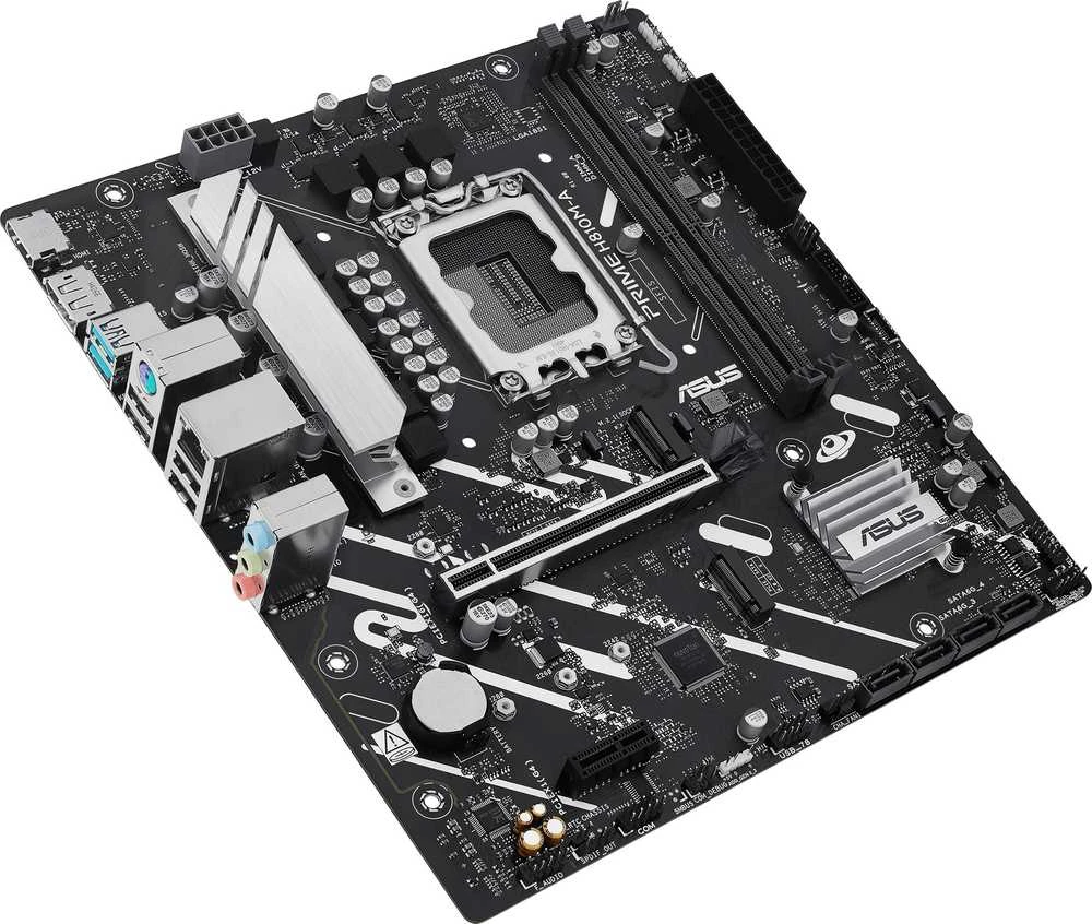 ASUS PRIME H810M-A-CSM Intel H810 LGA 1851 (Socket V1) micro ATX pagrindinė plokštė