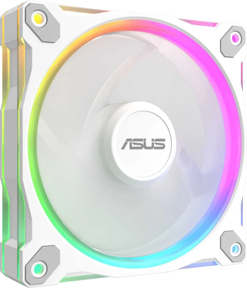ASUS Prime MR120 Fan ARGB Baltas Kompiuterio dėklas 12 cm