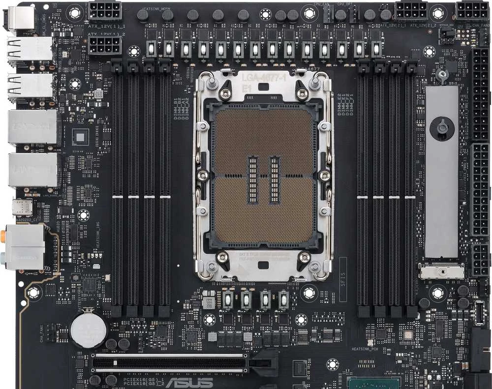Pagrindinė plokštė ASUS Pro WS W790-ACE