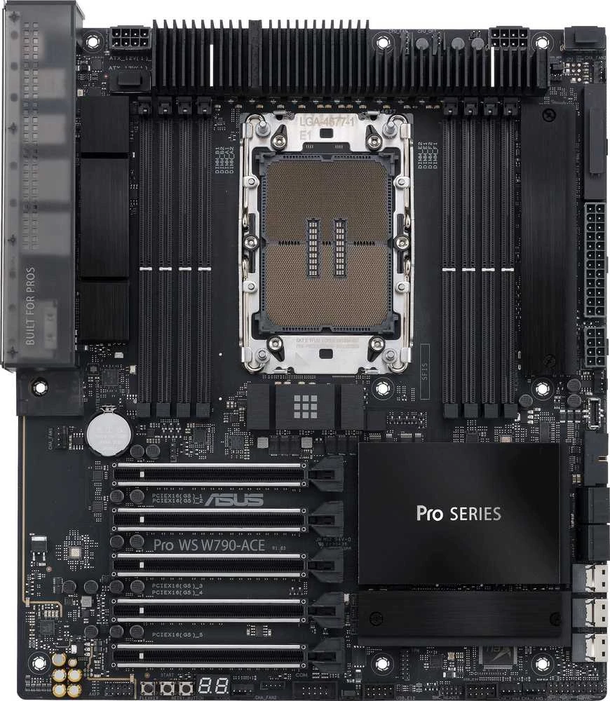 Pagrindinė plokštė ASUS Pro WS W790-ACE