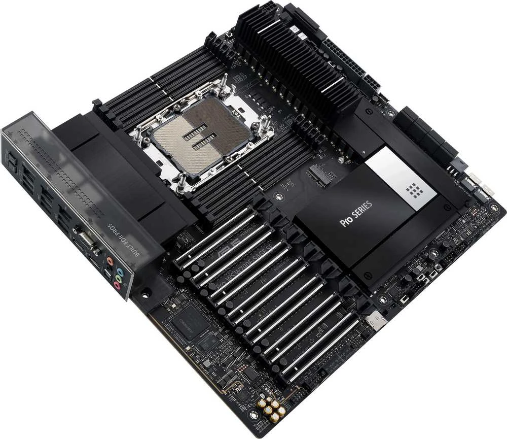 Pagrindinė plokštė Asus PRO WS W790E-SAGE SE/Intel W790/LGA4677/EEB
