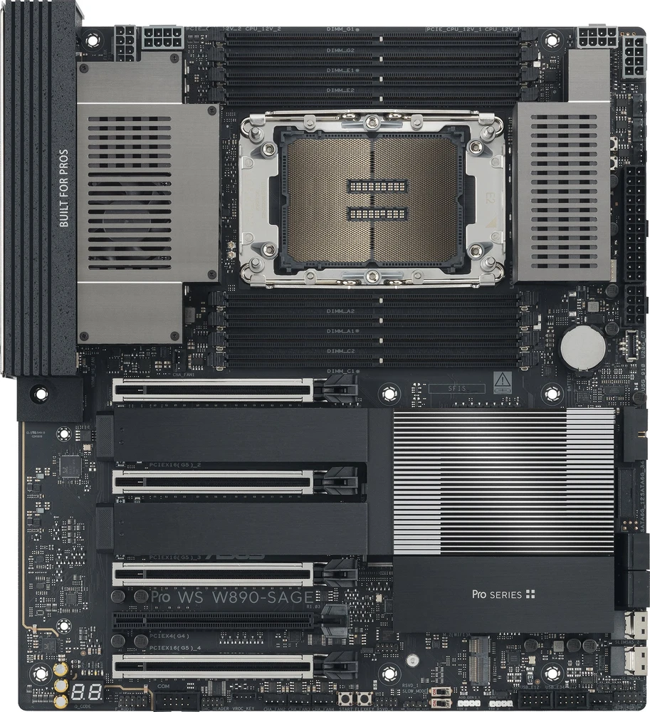 Pagrindinė plokštė Asus PRO WS W890-SAGE