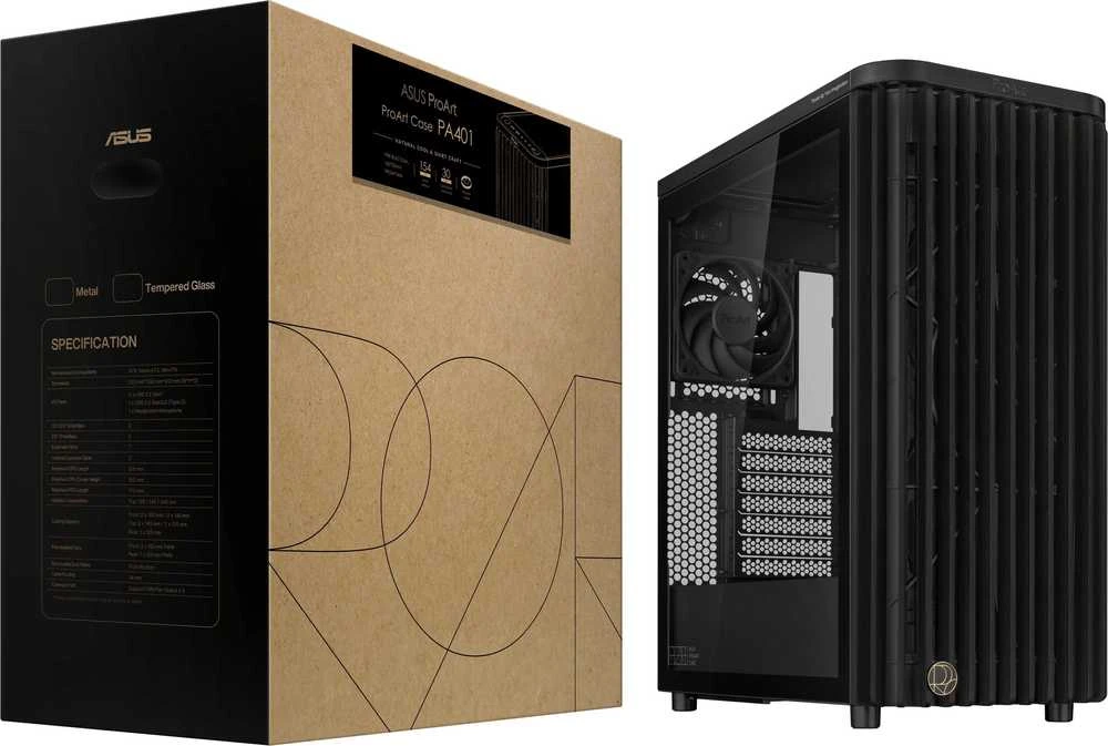 ASUS ProArt PA401 Wood TG PWM (Juodas) Tower