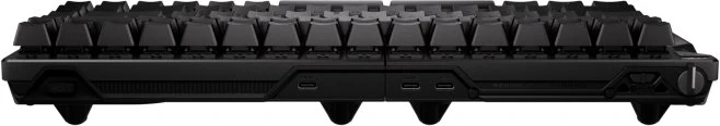 Klaviatūra žaidimams Asus ROG Falcata Asus ROG HFX V2 belaidė magnetyczno-mechaninė su pašvietimu juoda