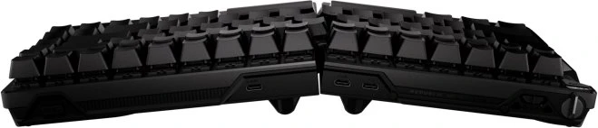 Klaviatūra žaidimams Asus ROG Falcata Asus ROG HFX V2 belaidė magnetyczno-mechaninė su pašvietimu juoda