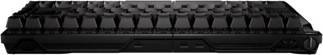 Klaviatūra žaidimams Asus ROG Falcata Asus ROG HFX V2 belaidė magnetyczno-mechaninė su pašvietimu juoda