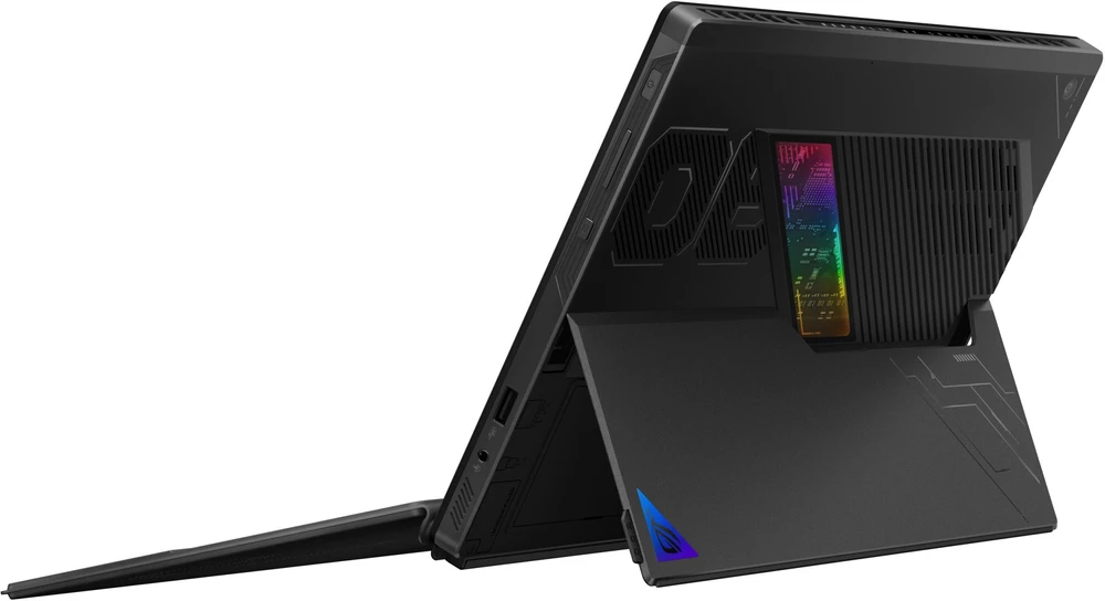 ASUS ROG Flow Z13 GZ302EA-RU089 Ryzen AI MAX+ 395 13.4" 2.5K Lietimui jautrus ekranas 180Hz IPS lygio 500nitų Blizgus 64GB LPDDR5X 8000 SSD 1TB Radeon 8060S Graphics WLAN+BT Kamera 13MP + 5MP IR 70WHrs NoOS Išjungta Juodas