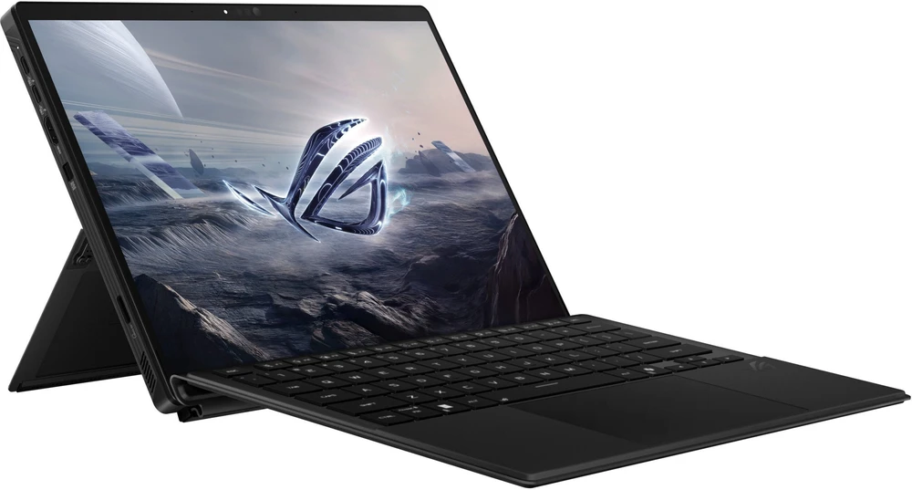 ASUS ROG Flow Z13 GZ302EA-RU089 Ryzen AI MAX+ 395 13.4" 2.5K Lietimui jautrus ekranas 180Hz IPS lygio 500nitų Blizgus 64GB LPDDR5X 8000 SSD 1TB Radeon 8060S Graphics WLAN+BT Kamera 13MP + 5MP IR 70WHrs NoOS Išjungta Juodas