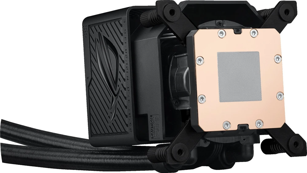 ASUS ROG Ryujin III 360 ARGB Extreme Kompiuterio dėklas All-in-one liquid cooler 12 cm Juodas