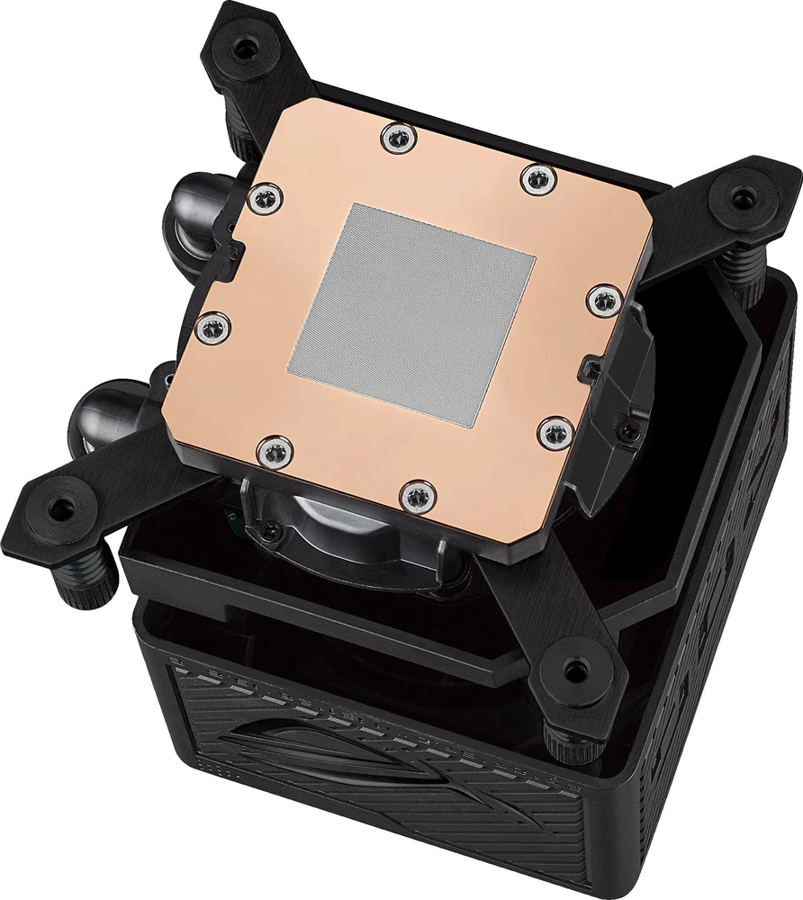 ASUS ROG Ryujin III 360 ARGB Extreme Kompiuterio dėklas All-in-one liquid cooler 12 cm Juodas