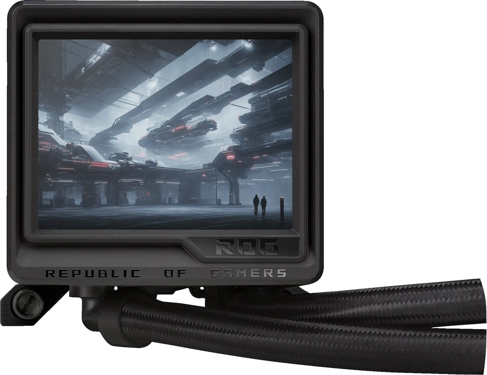 ASUS ROG Ryujin III 360 ARGB Extreme Kompiuterio dėklas All-in-one liquid cooler 12 cm Juodas