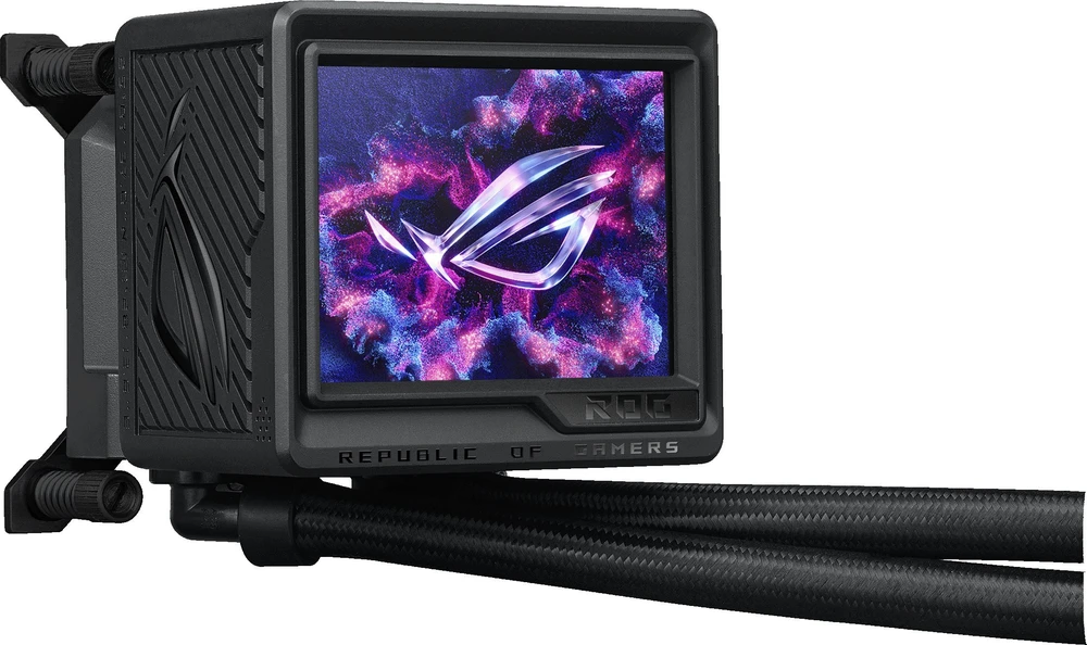 ASUS ROG Ryujin III 360 ARGB Extreme Kompiuterio dėklas All-in-one liquid cooler 12 cm Juodas