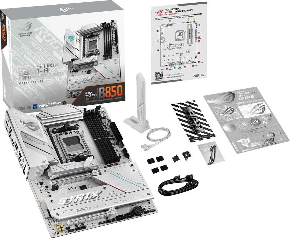 Pagrindinė plokštė ASUS ROG STRIX B850-A GAMING WIFI