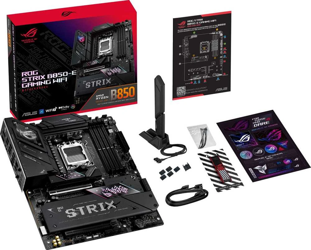 Pagrindinė plokštė ASUS ROG STRIX B850-E GAMING WIFI