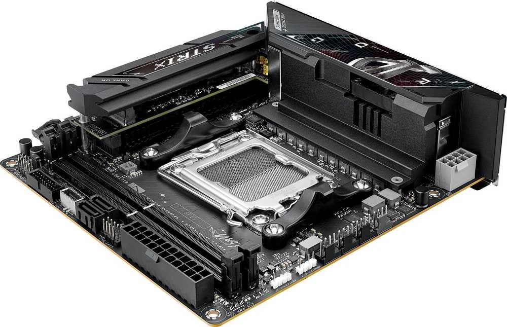 Pagrindinė plokštė ASUS ROG STRIX B850-I GAMING WIFI AMD B850 Socket AM5 mini ITX