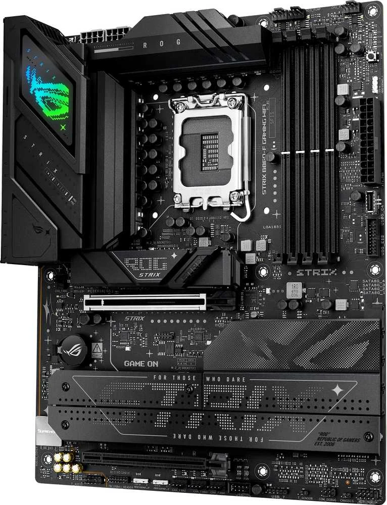 Pagrindinė plokštė ASUS ROG STRIX B860-F GAMING WIFI