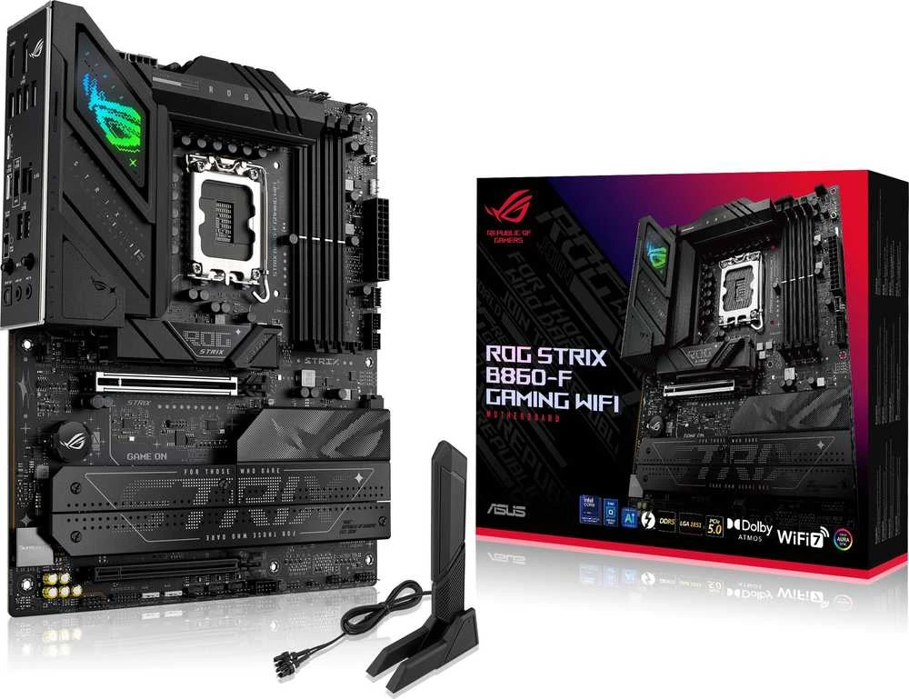 Pagrindinė plokštė ASUS ROG STRIX B860-F GAMING WIFI