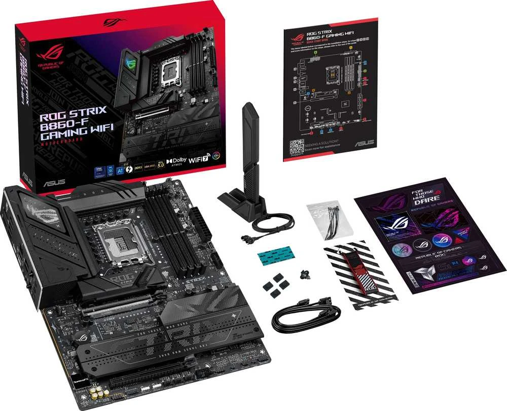 Pagrindinė plokštė ASUS ROG STRIX B860-F GAMING WIFI