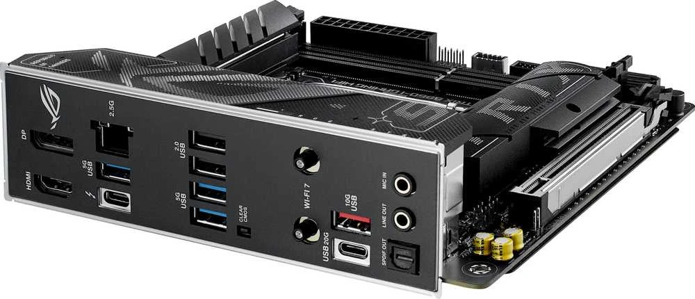 Pagrindinė plokštė ASUS ROG STRIX B860-I GAMING WIFI