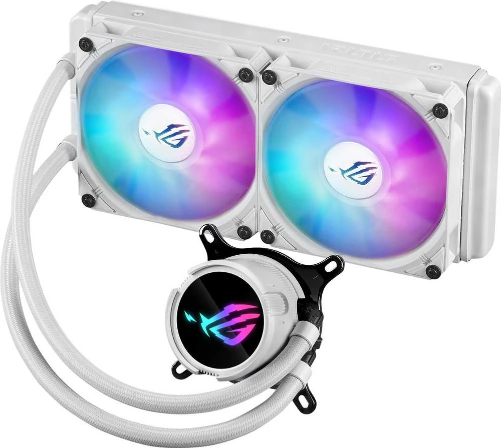 ASUS ROG STRIX LC III 240 ARGB aušinimo sistema Baltas Edition