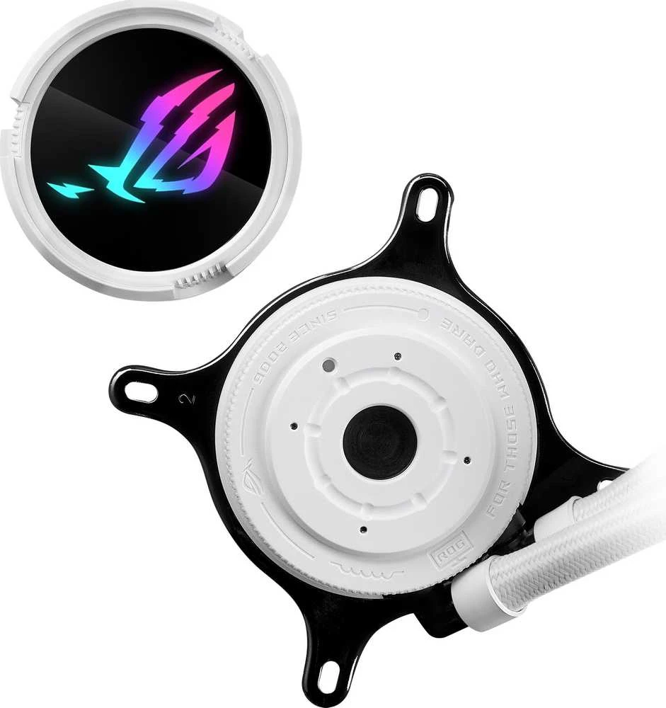 ASUS ROG STRIX LC III 240 ARGB aušinimo sistema Baltas Edition