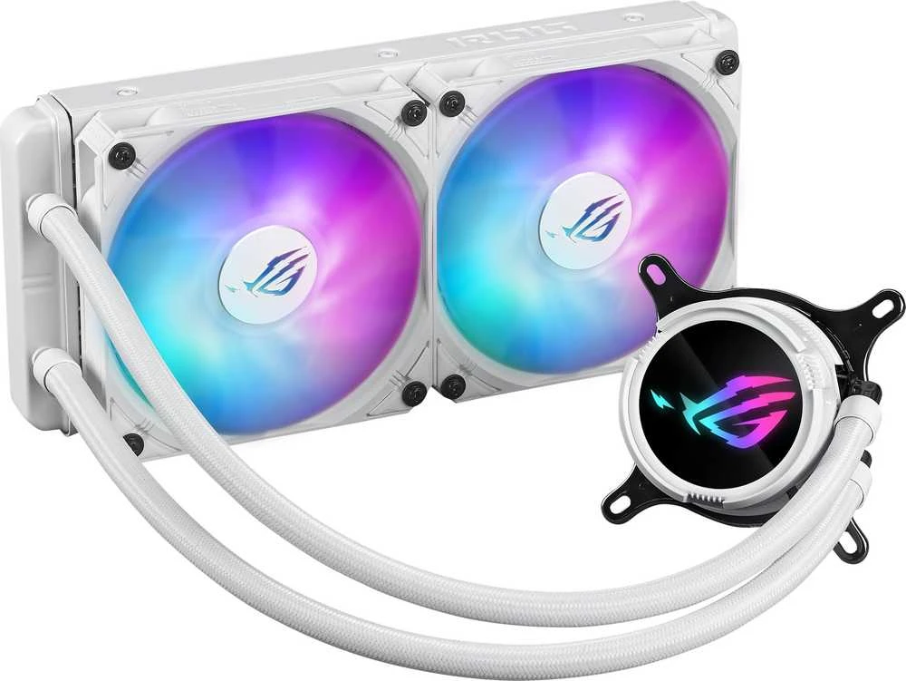 ASUS ROG STRIX LC III 240 ARGB aušinimo sistema Baltas Edition