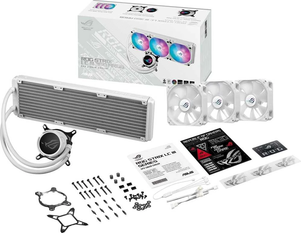 Aušintuvas ASUS ROG Strix LC III 360 ARGB